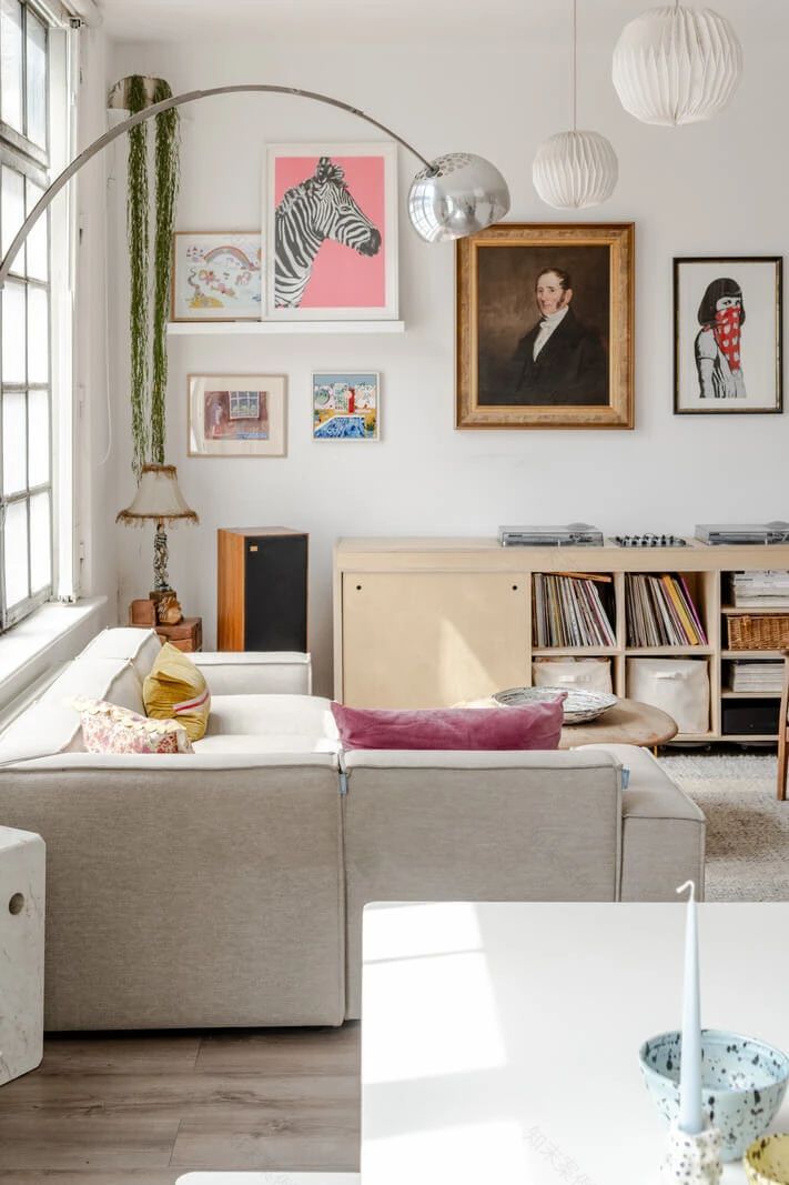 巧用隔断的 56㎡小宅空间设计-12