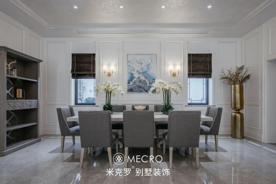 融创·桃花源 650㎡简欧别墅设计丨米克罗别墅装饰-39