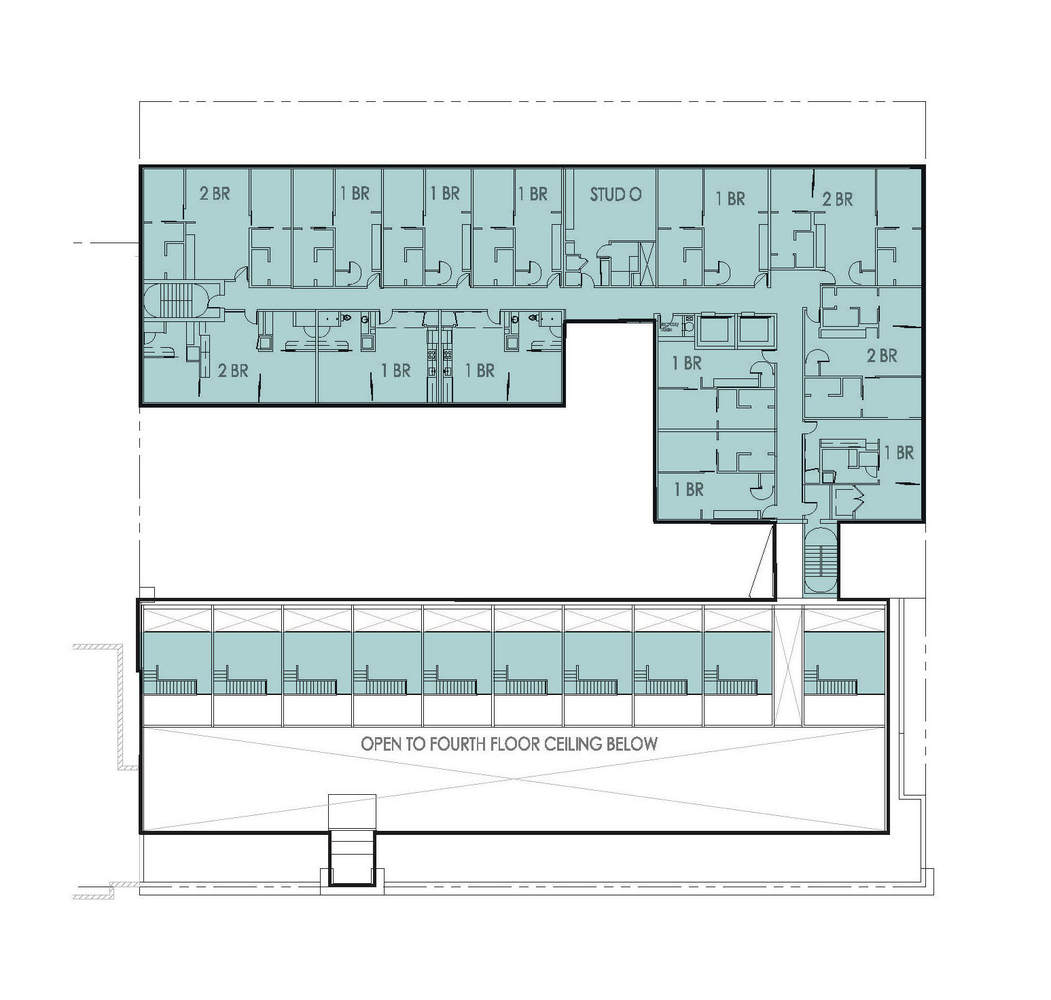 华盛顿百年老建筑转型现代住宅社区-33