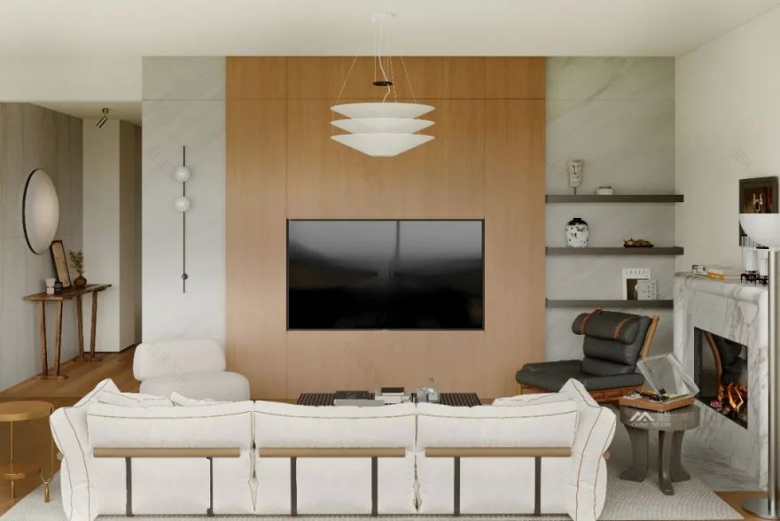 HOMBLE · 240㎡治愈系山景大平层设计丨中国深圳丨HOMBLE红柏设计-12