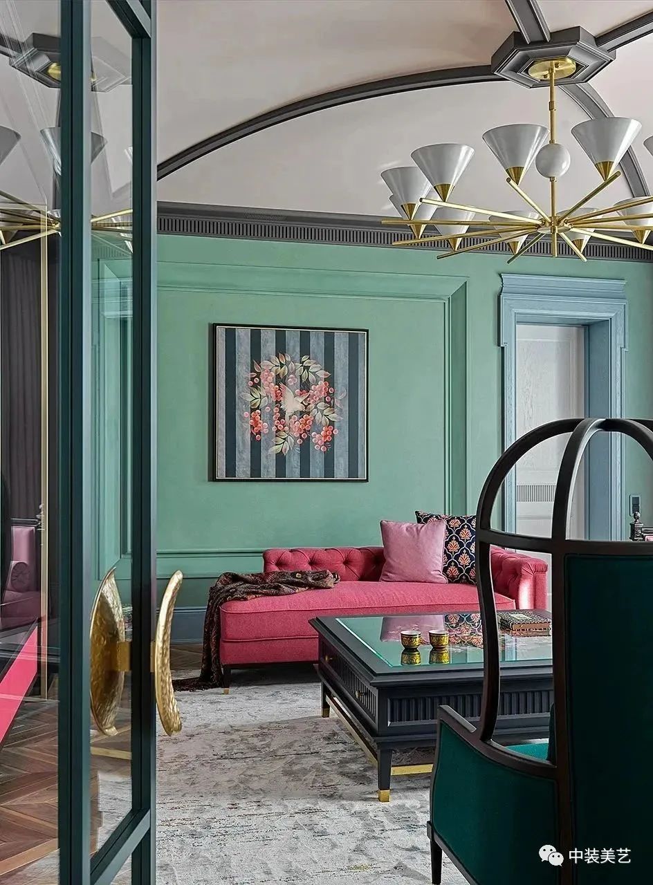 Top Case/现代轻复古风既视感--绚丽的色彩华mix丽的空间-16