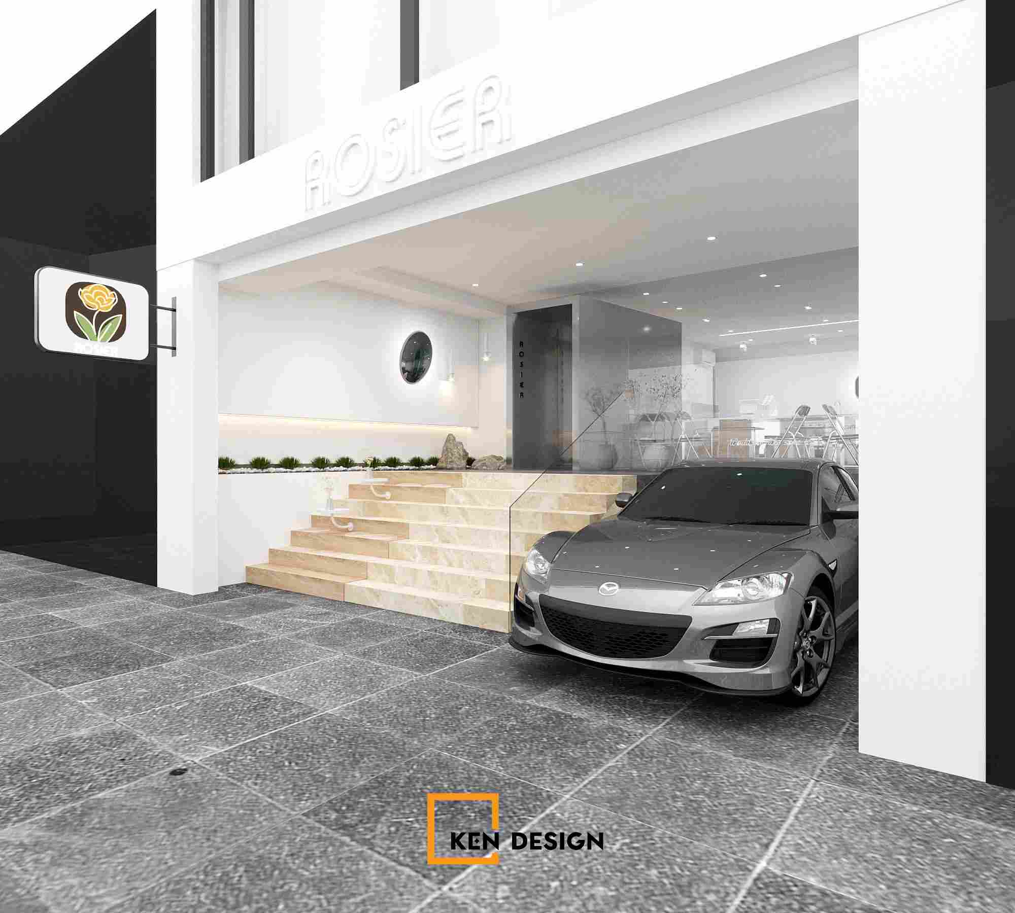 Rosier Trần Quốc Vượng咖啡店设计丨Ken Design-12