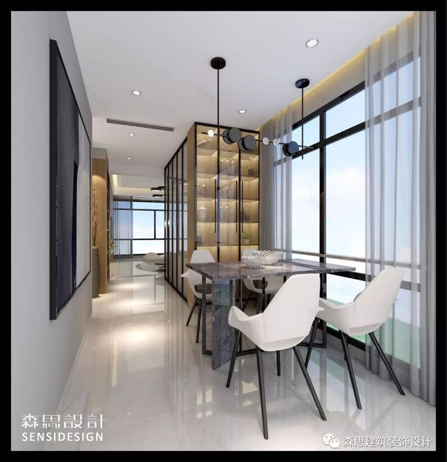 惠州时光·思 | 现代简约风私人住宅设计-24