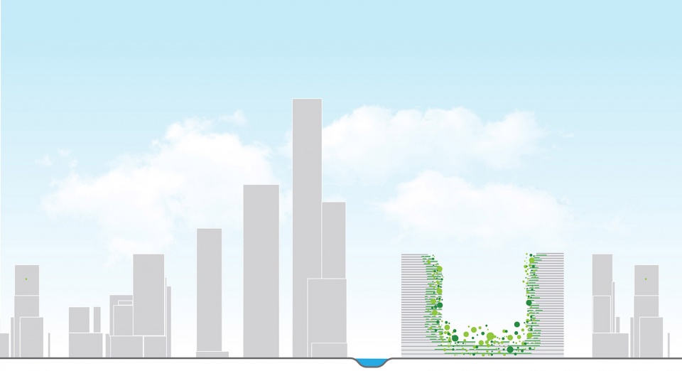 MVRDV为南京江北新区中央商务区打造自然宜居的“绿洲”住宅-4