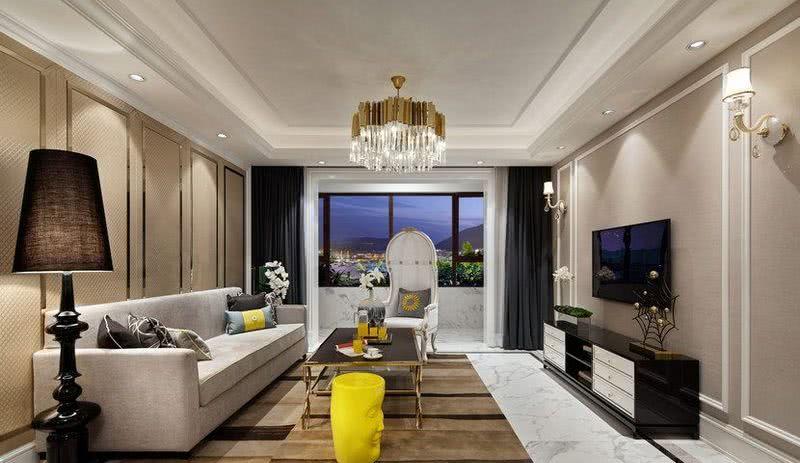 山西金域王府现代新古典小三居设计-18