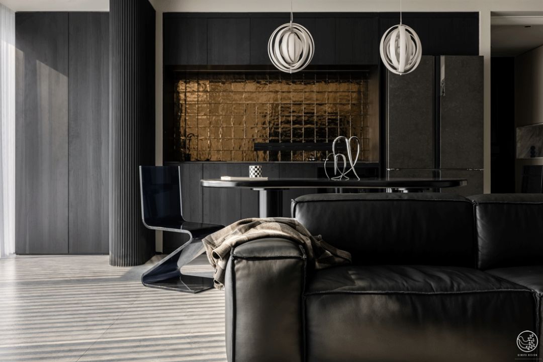 黑白圆舞曲 · 成都金牛区精致酷家居设计丨中国成都丨清羽设计-41