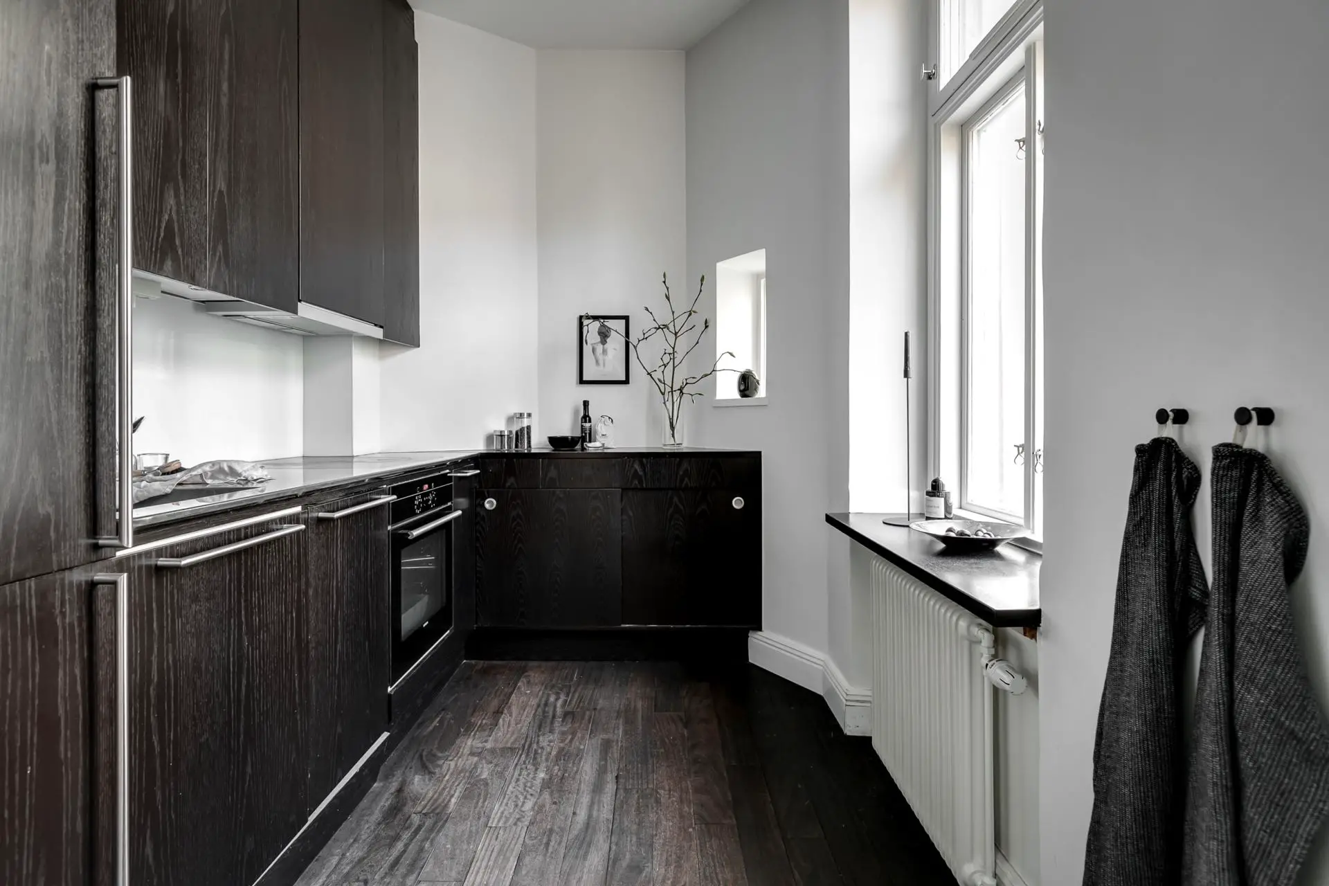 瑞典斯德哥尔摩 50m2 灰调一居的现代魅力-9