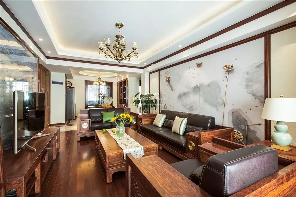 昆明华夏御棠中式风家居设计,悠然自得的生活空间-15