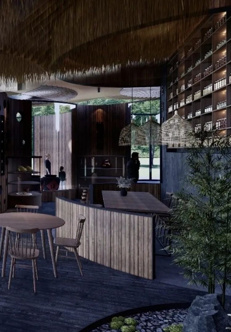 【HTD设计】乡野自然体验餐厅-41