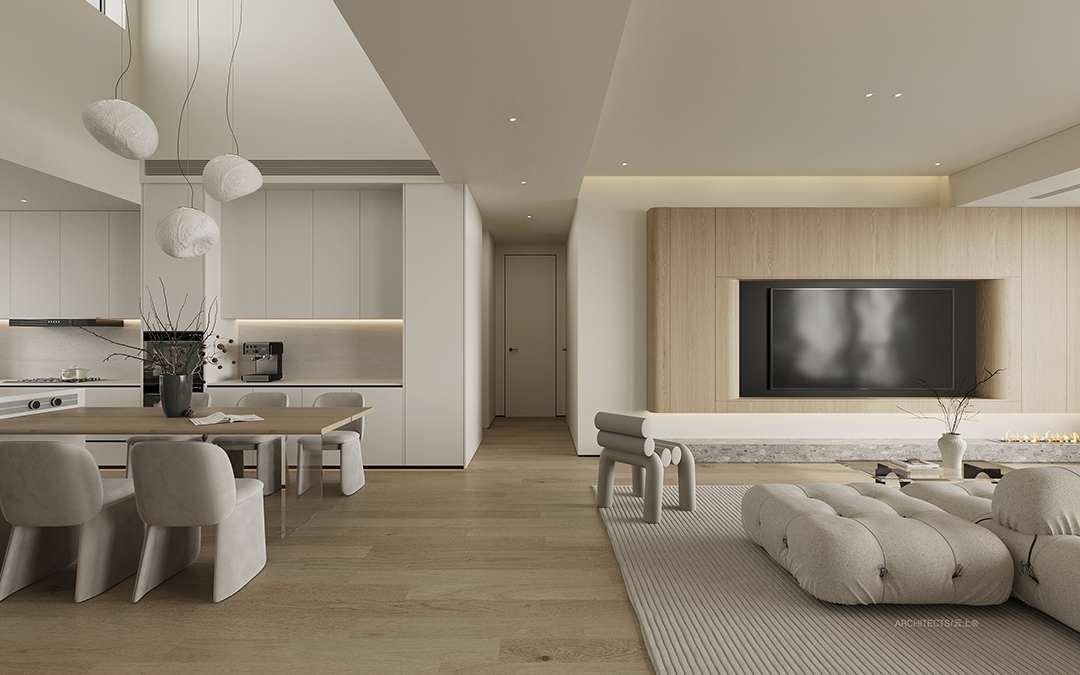 山东淄博润园 236㎡现代简约风丨中国淄博丨云上译舍-10