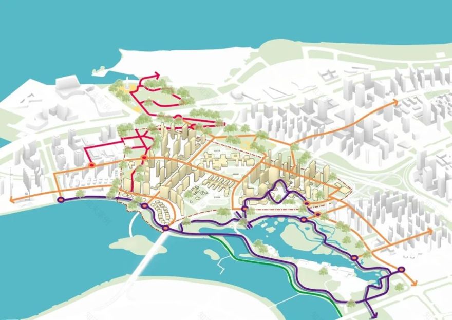 厦门五缘湾湿地公园TOD丨中国厦门丨AECOM-17