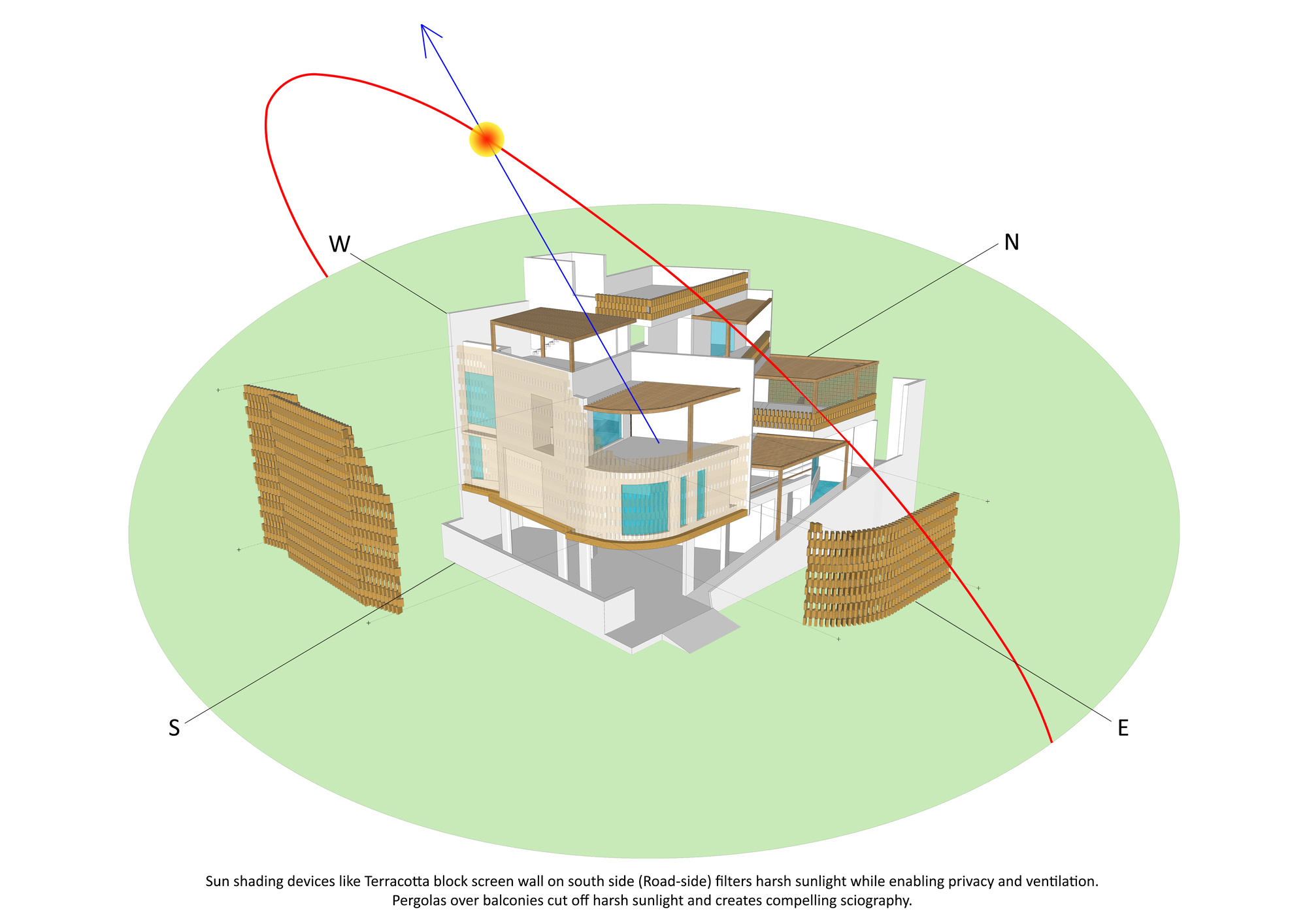 生态绿洲住宅丨印度丨ICon Architects and Urban Planners-39