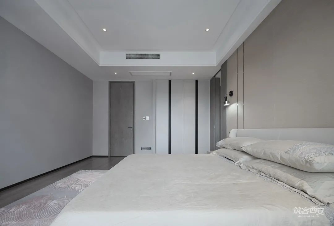 “哑”致拾光 · 现代简约大平层私宅设计丨中国西安丨陈辉设计-35