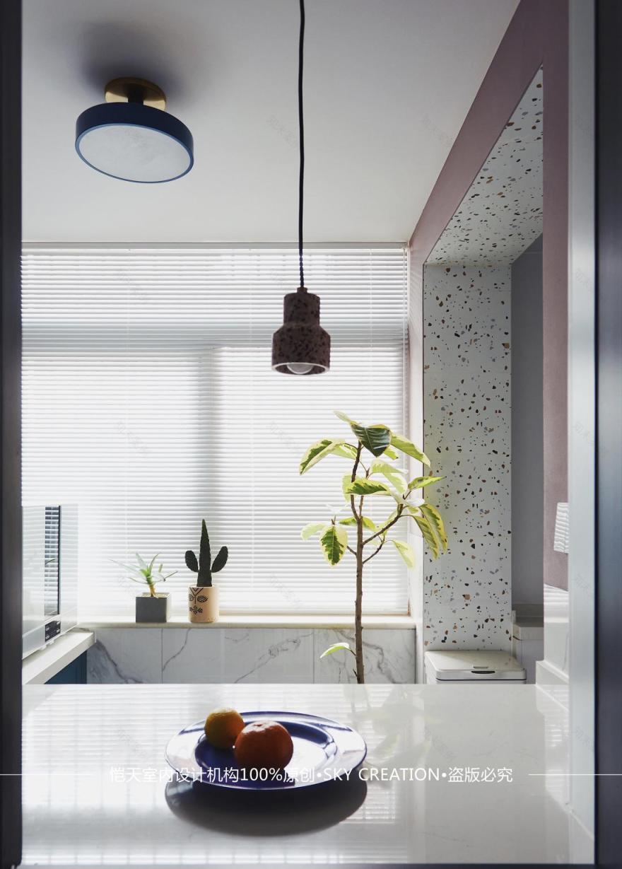 独居女孩的蓝色谧境 · 舒适公寓设计-34