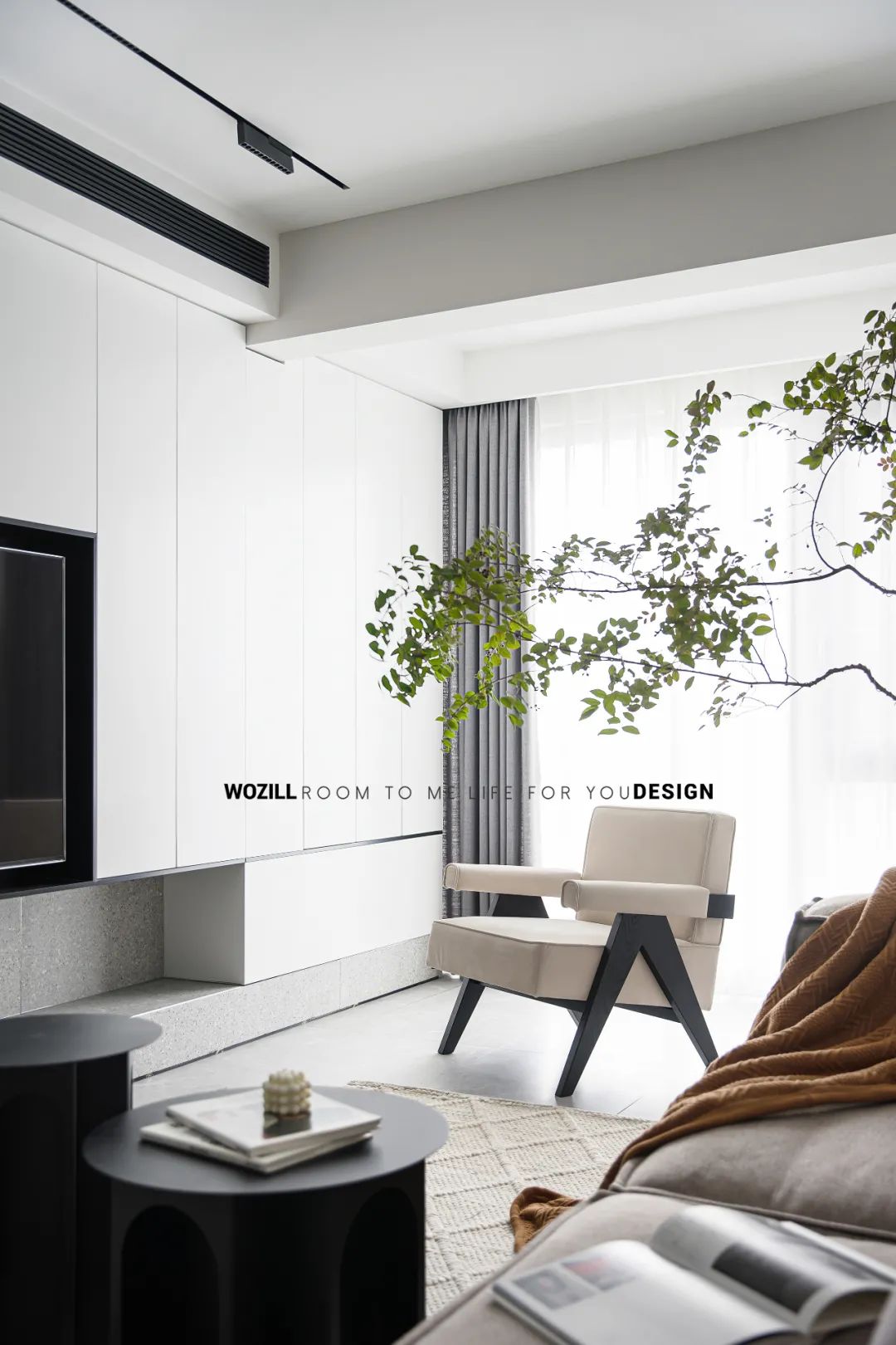 长沙 100㎡私宅设计丨中国长沙丨WOZILL DESIGN-20