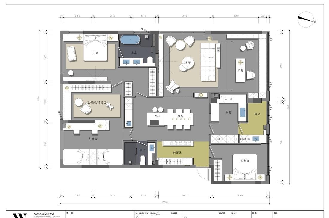 简约归真——无非设计平层住宅空间-24