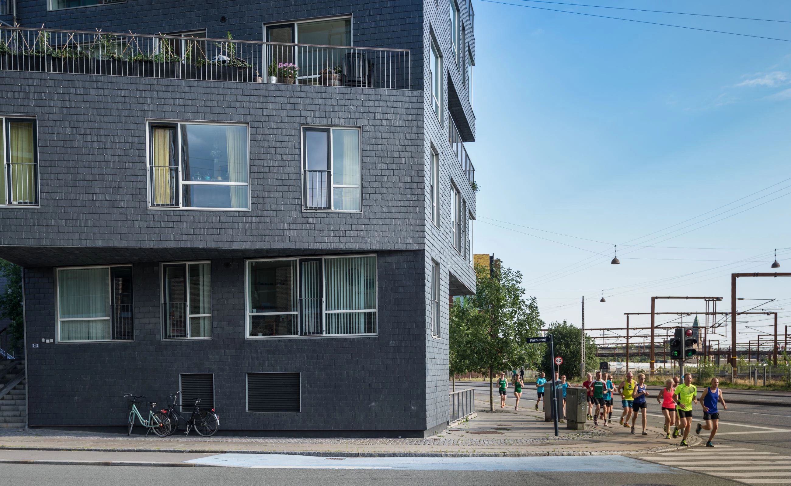 哥本哈根港口的绿色灯塔-14