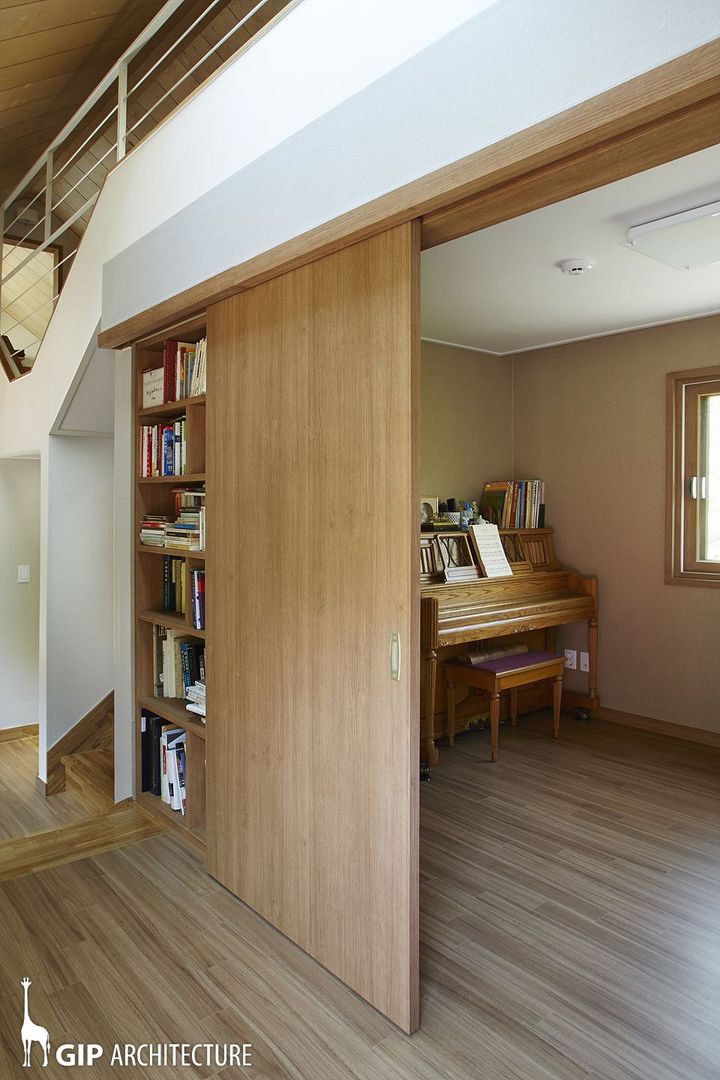 位于山腰的红砖住宅设计丨韩国GIP建筑事务所-58