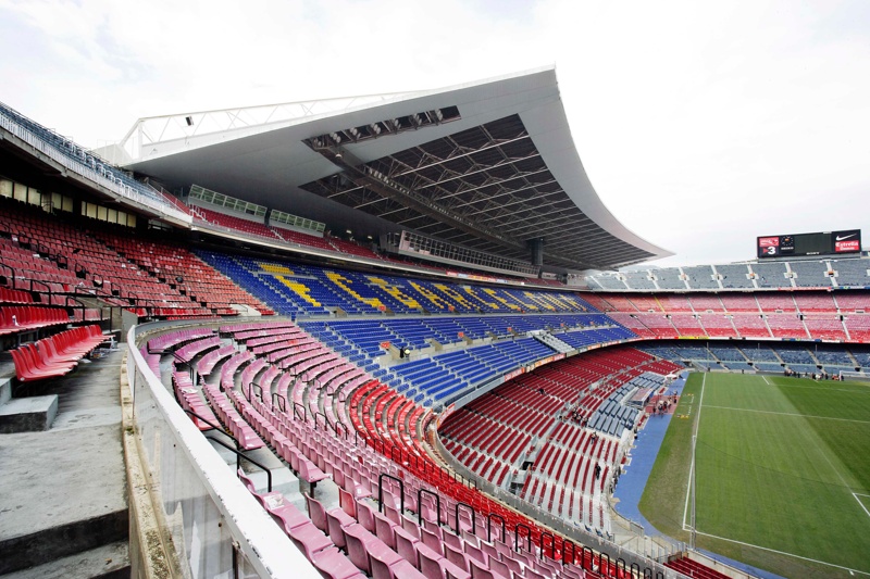 诺坎普球场首次扩建丨西班牙巴塞罗那-21