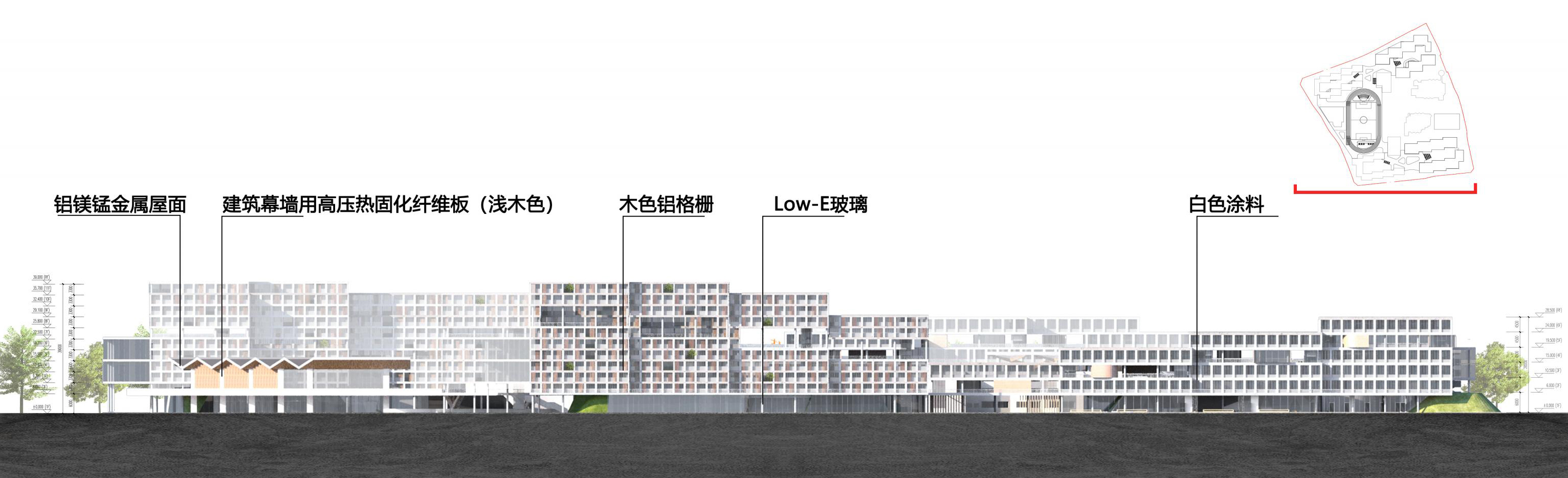 同济院竞赛第二名方案：重庆市八中科学城中学校（改扩建）-29