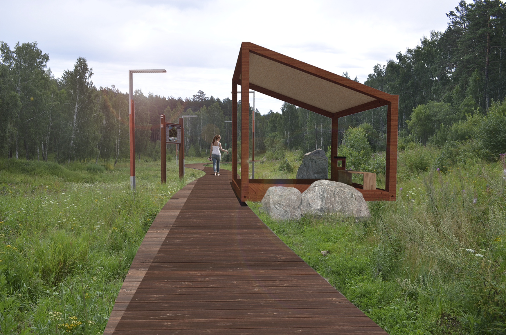 Снежинск 市休闲路线-14