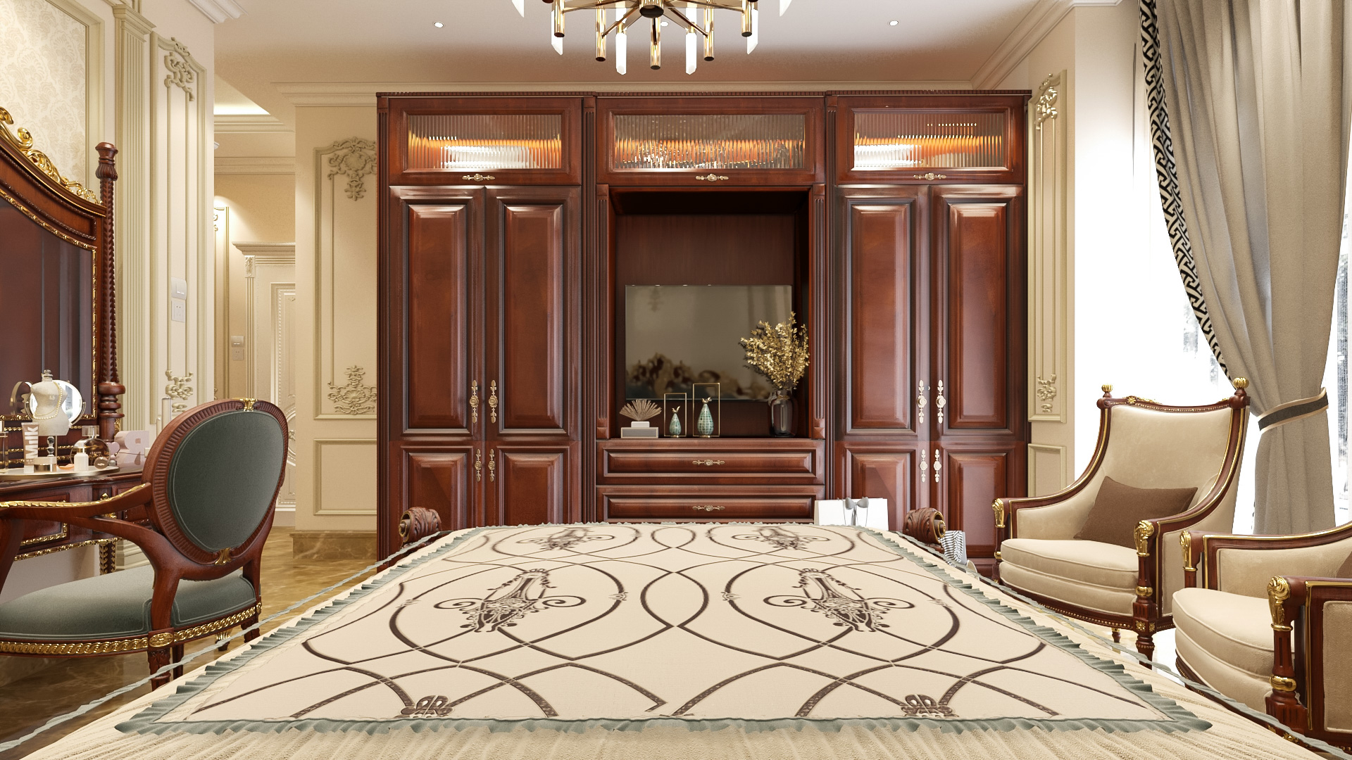 luxury classic bedroom-6