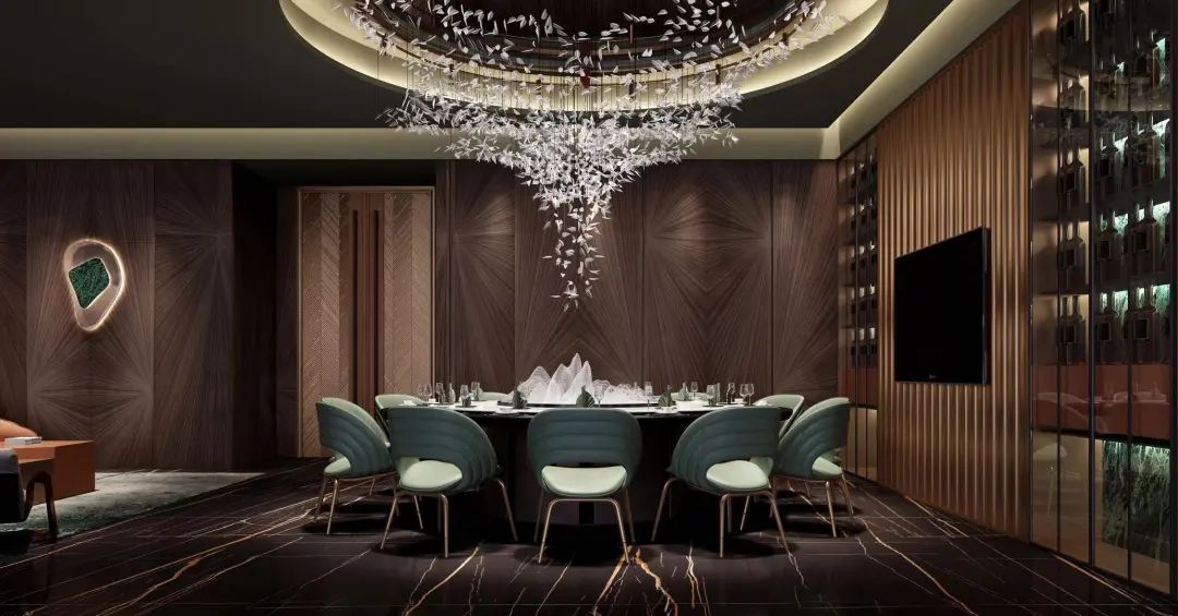 武汉自助餐厅丨中国武汉丨元束设计-25