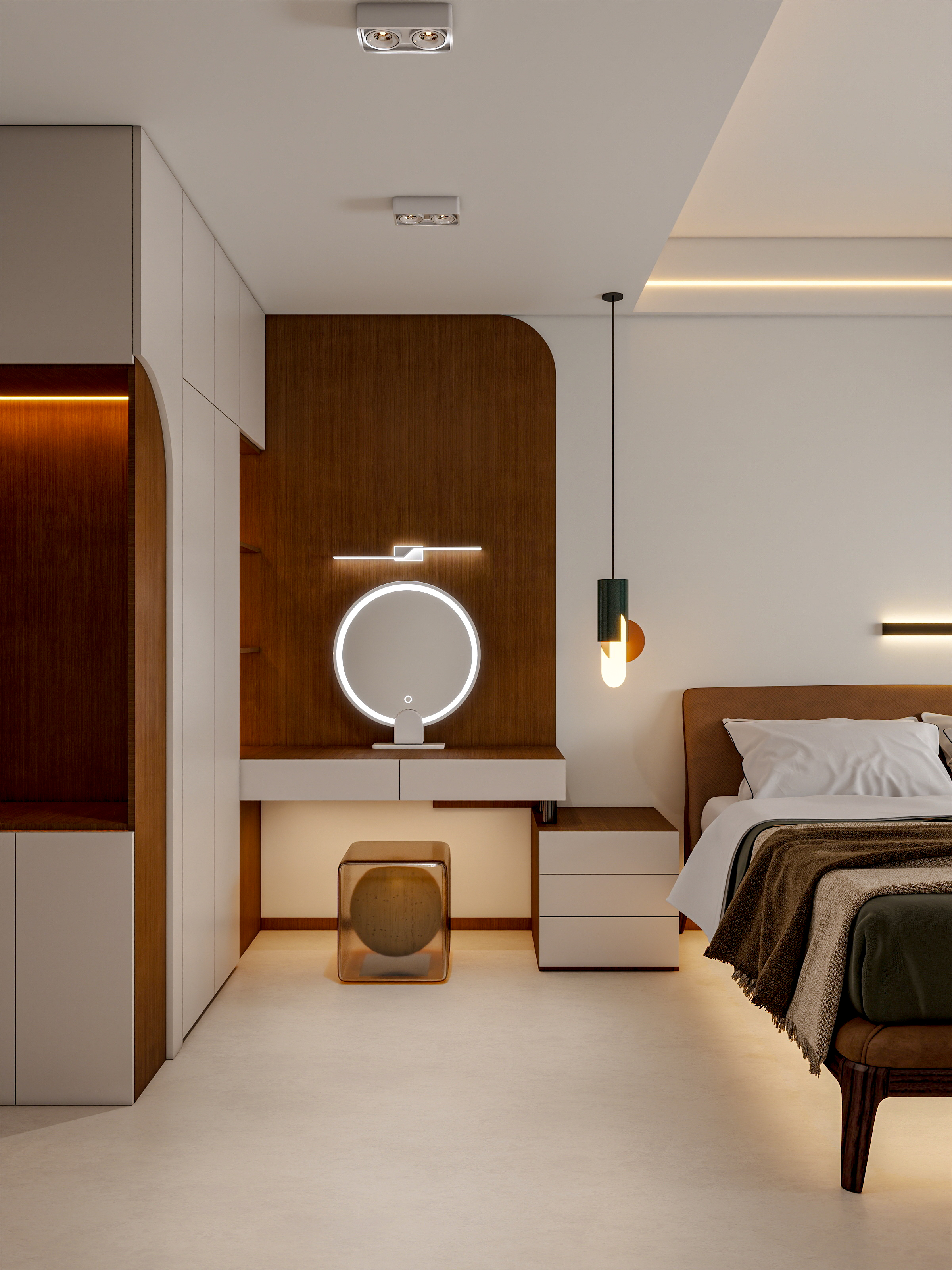 四川成都花间君邸（603平方现代极简底跃四居室）-57