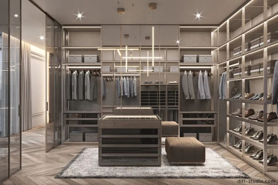 乌克兰基辅 1600㎡新古典奢华大宅丨Diff.Studio-50