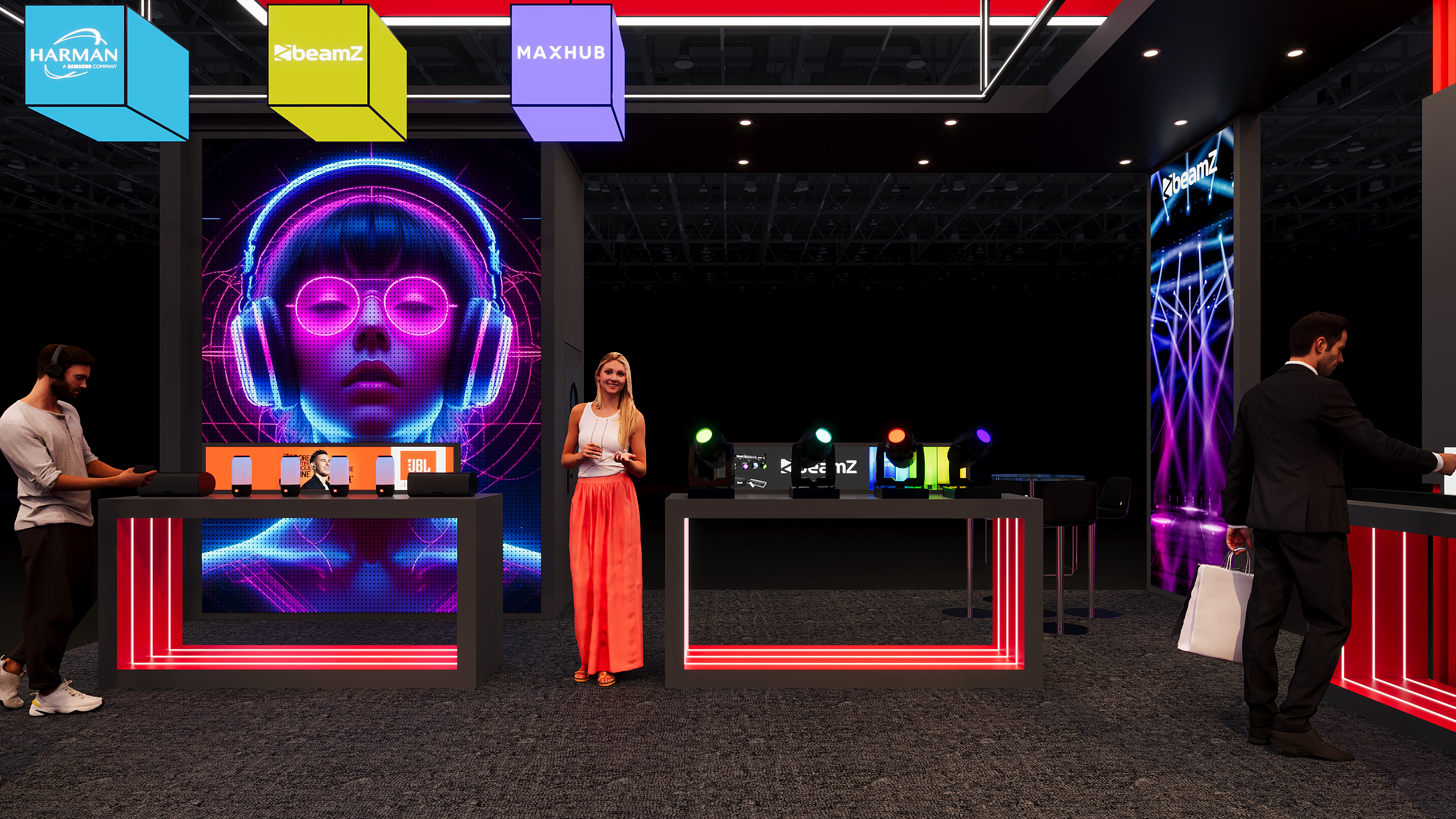 Exhibition Design concept for MASTERPIECE @Gitex 2025-9