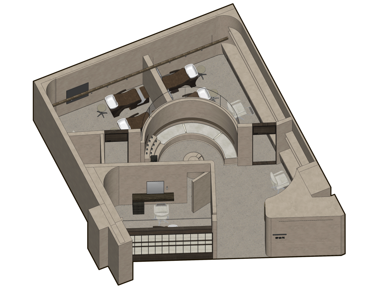 舒雲间沙龙空间设计丨中国北京丨CUN寸DESIGN Design-47
