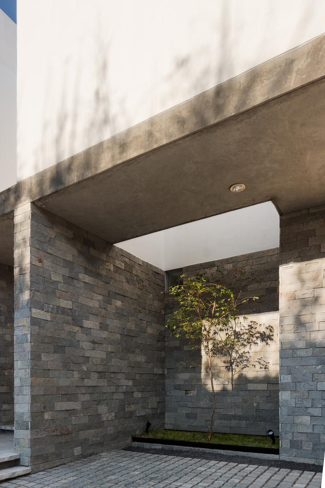 墨西哥白色立方体住宅-43