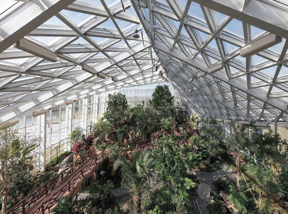 南通植物园温室 | 轻舟造型，四季花卉展示-58