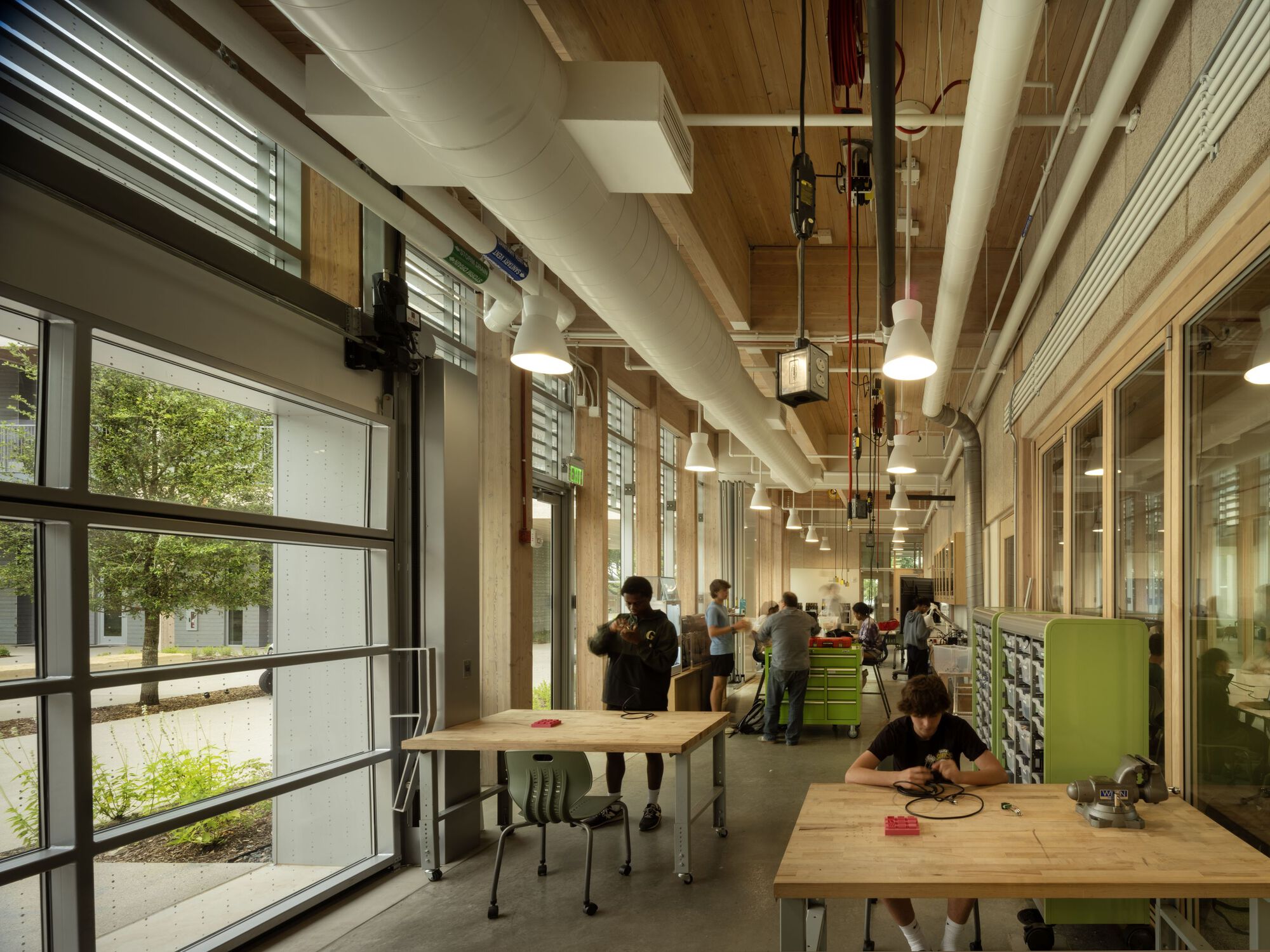 Greenhill School - Rosa O. Valdes STEM and Innovation Center丨Bohlin Cywinski Jackson-43