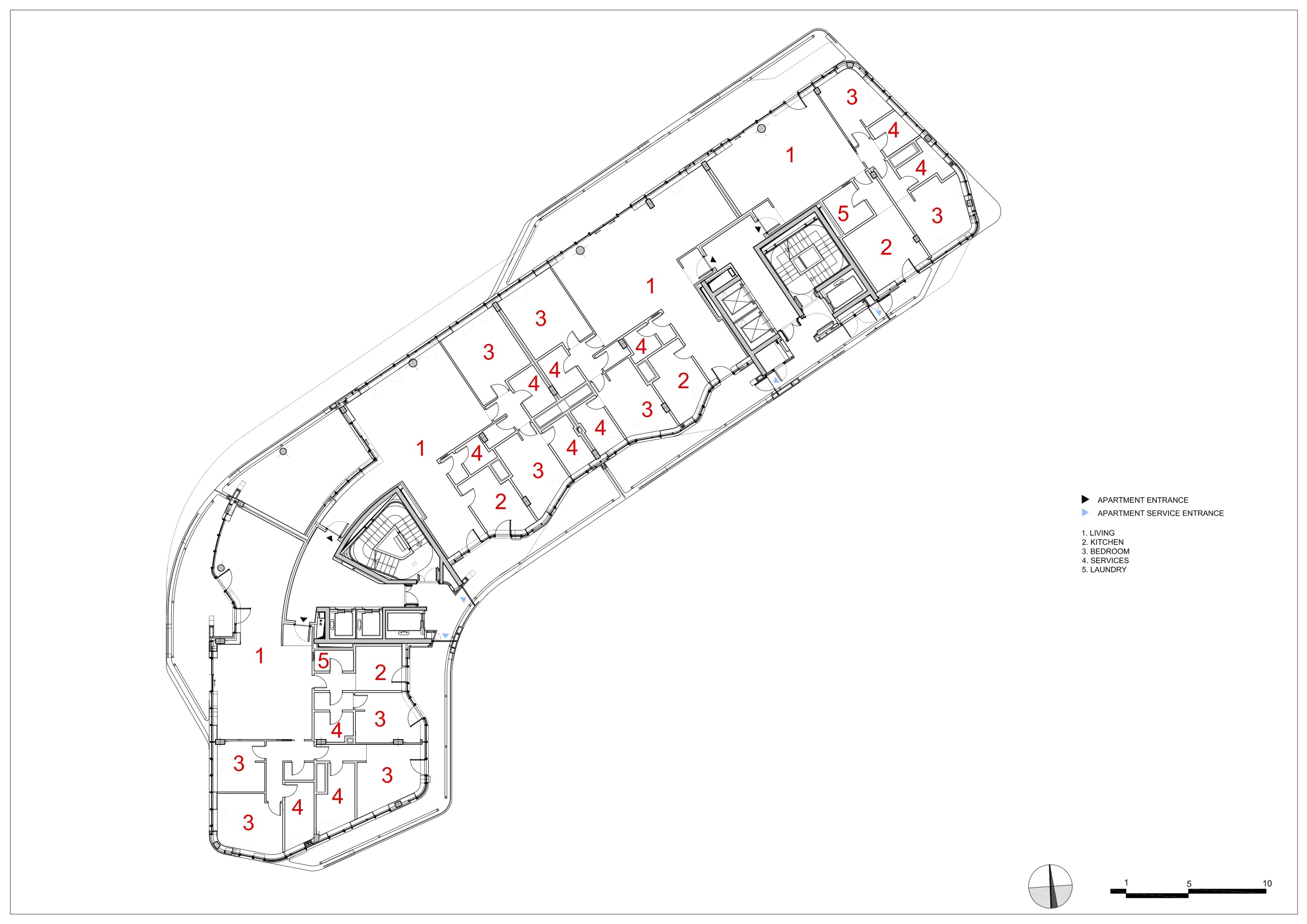 米兰城市生活住宅综合体-64