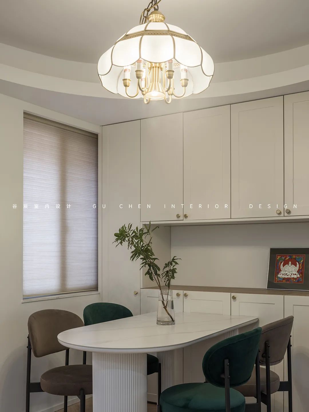 GUCHEN DESIGN | 独居女生的温柔复古家，谁信只有55㎡！-37