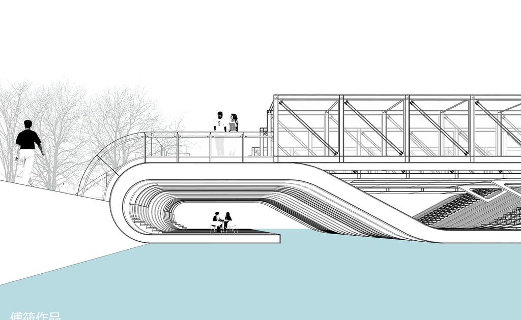 
傅筱设计作品—景观步行桥 -11