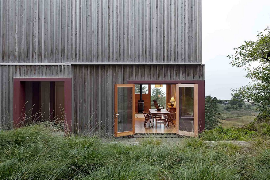 Neskowin Beach House Designed Like a Box of Cedar, Hemlock and Stone-1
