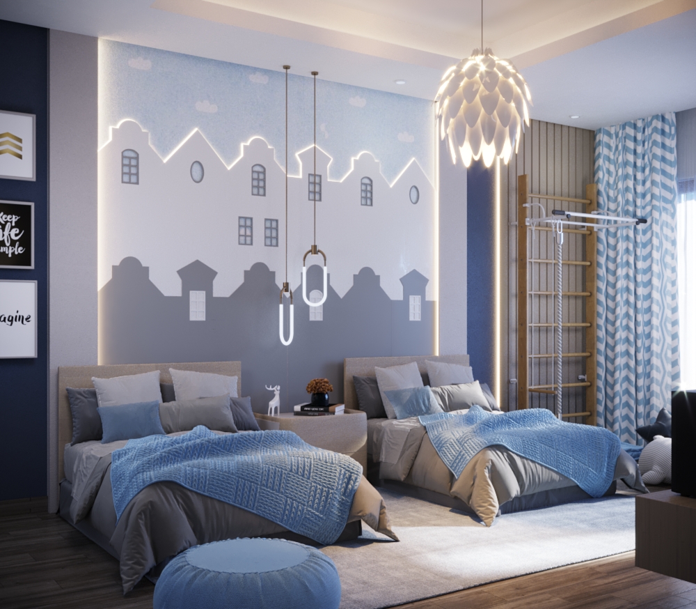 Boys' (Kids) Bedroom Design-2