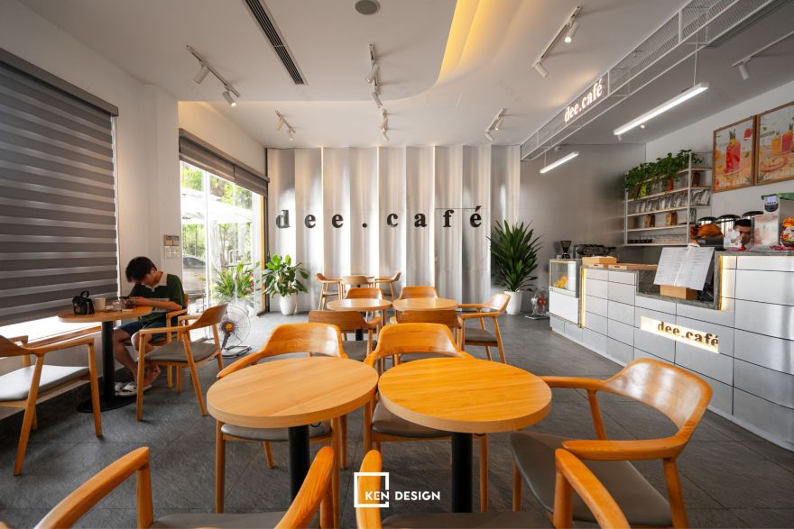 Dee Cafe咖啡店装修工程丨KenDesign-23