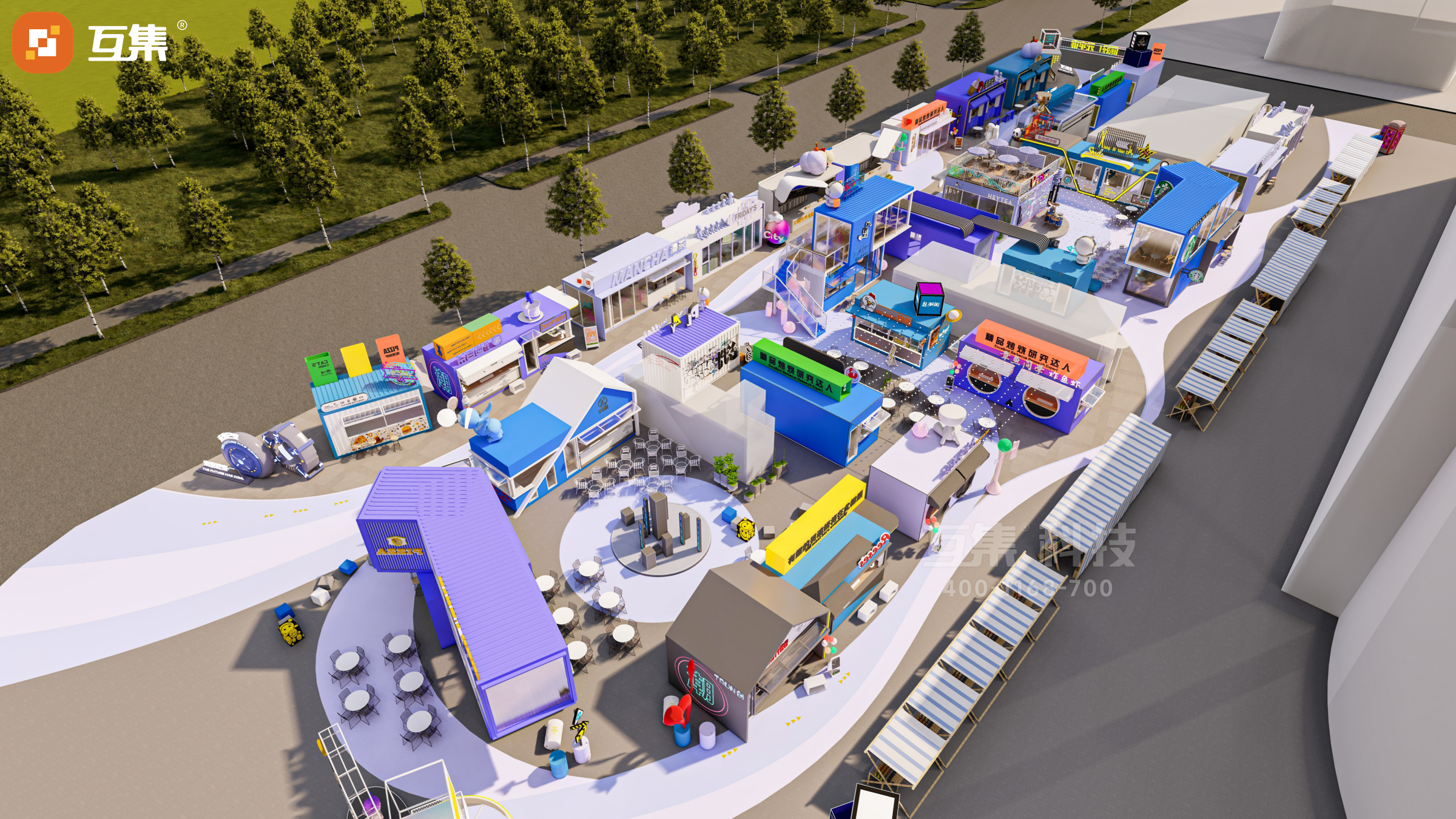 创新商业街设计：互集用模块化建筑提升城市魅力-4