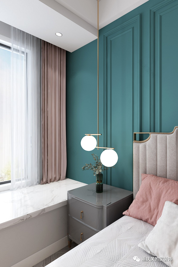 龙湖悠澜 142㎡莫兰迪色暖居,高级感与温馨并存-39