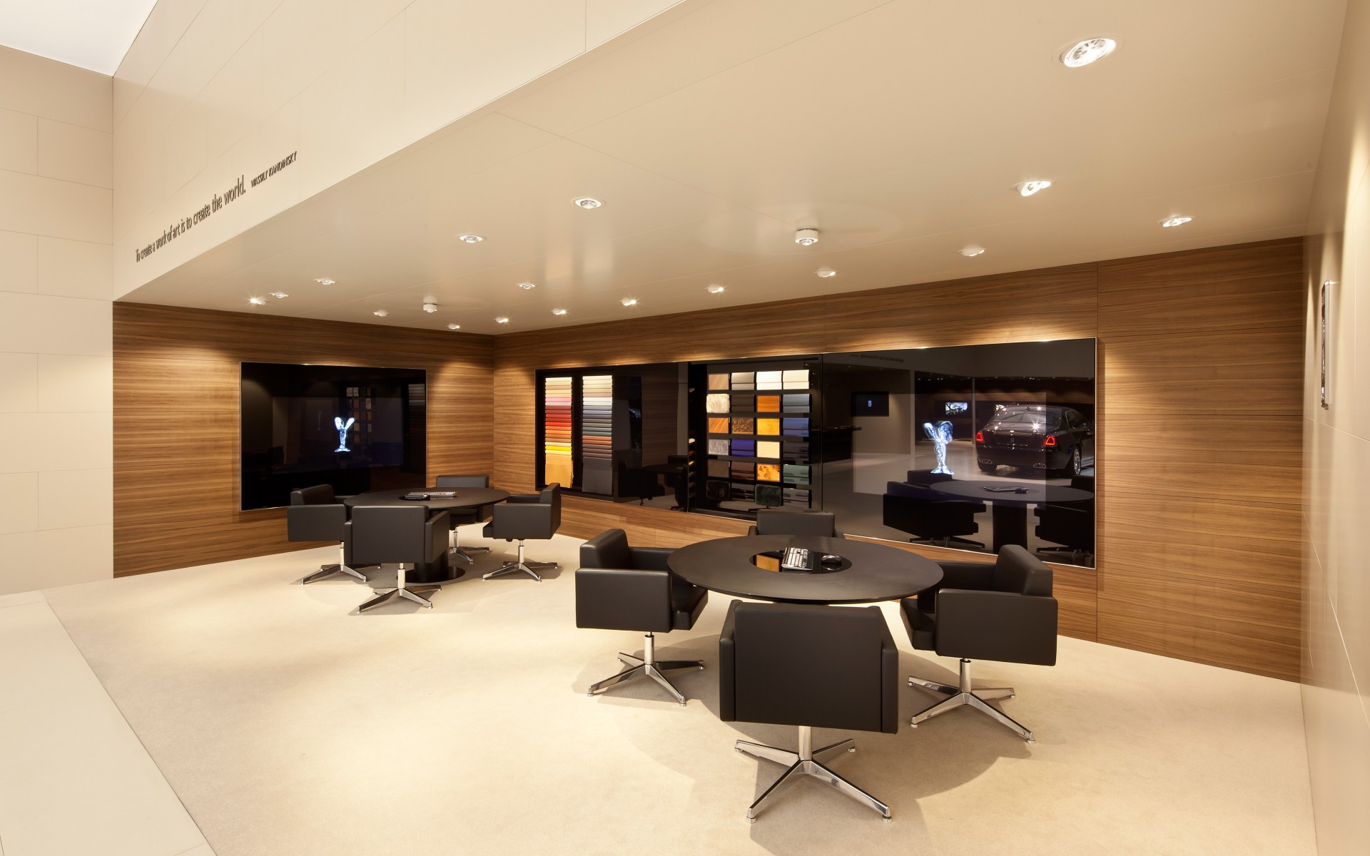 劳斯莱斯展厅的豪华照明设计-4