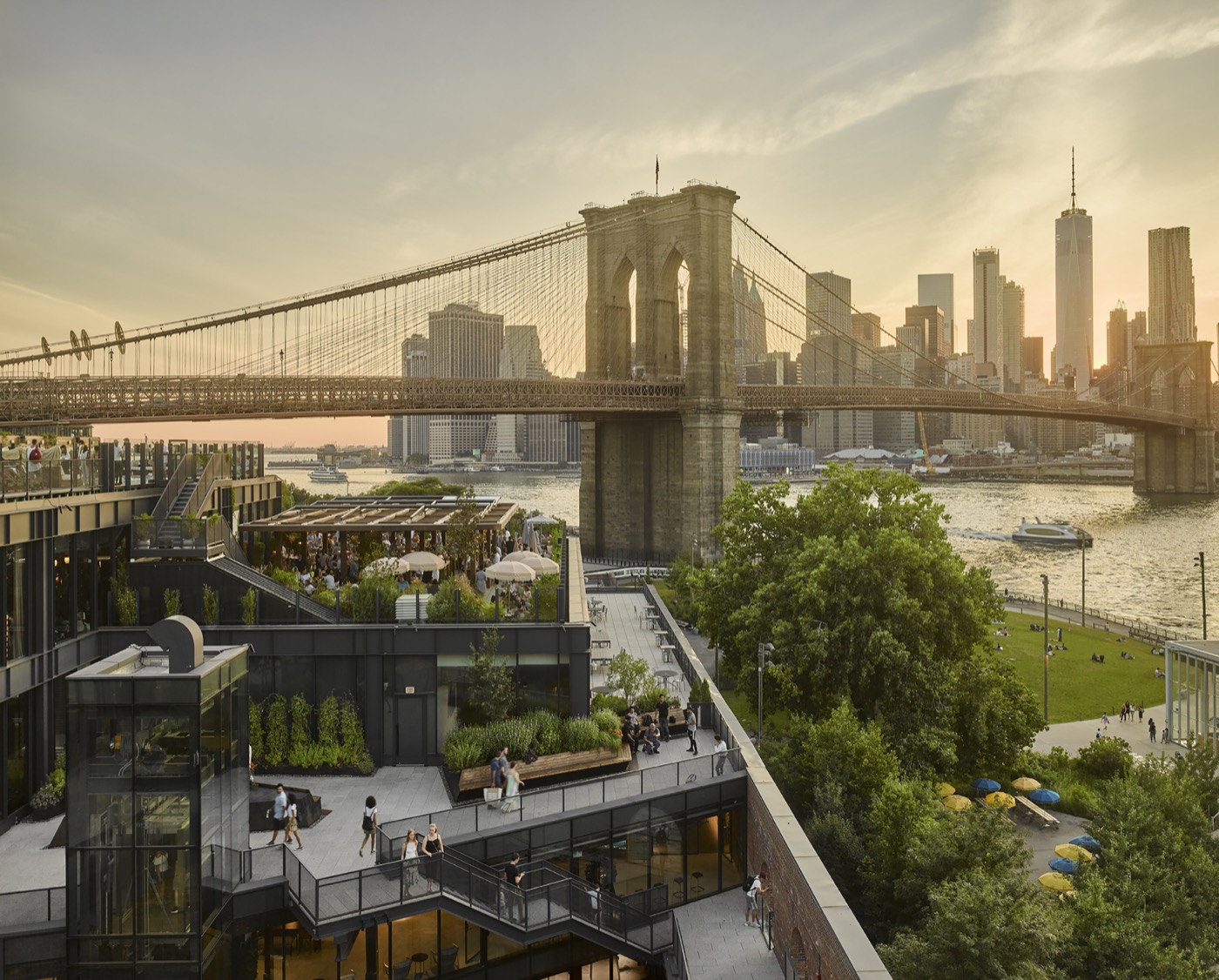 纽约布鲁克林大桥公园 Empire Stores 改造丨美国纽约丨Future Green-3