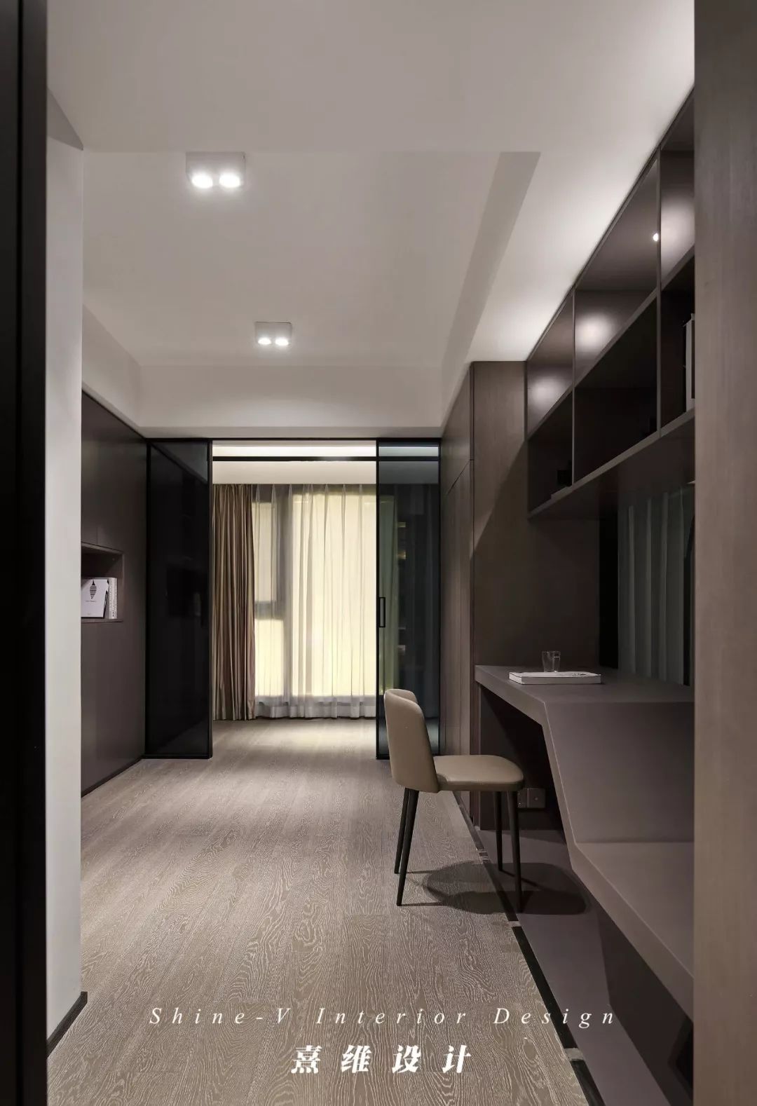 《慵野》 | 宏观下的细腻木质大平层设计-87