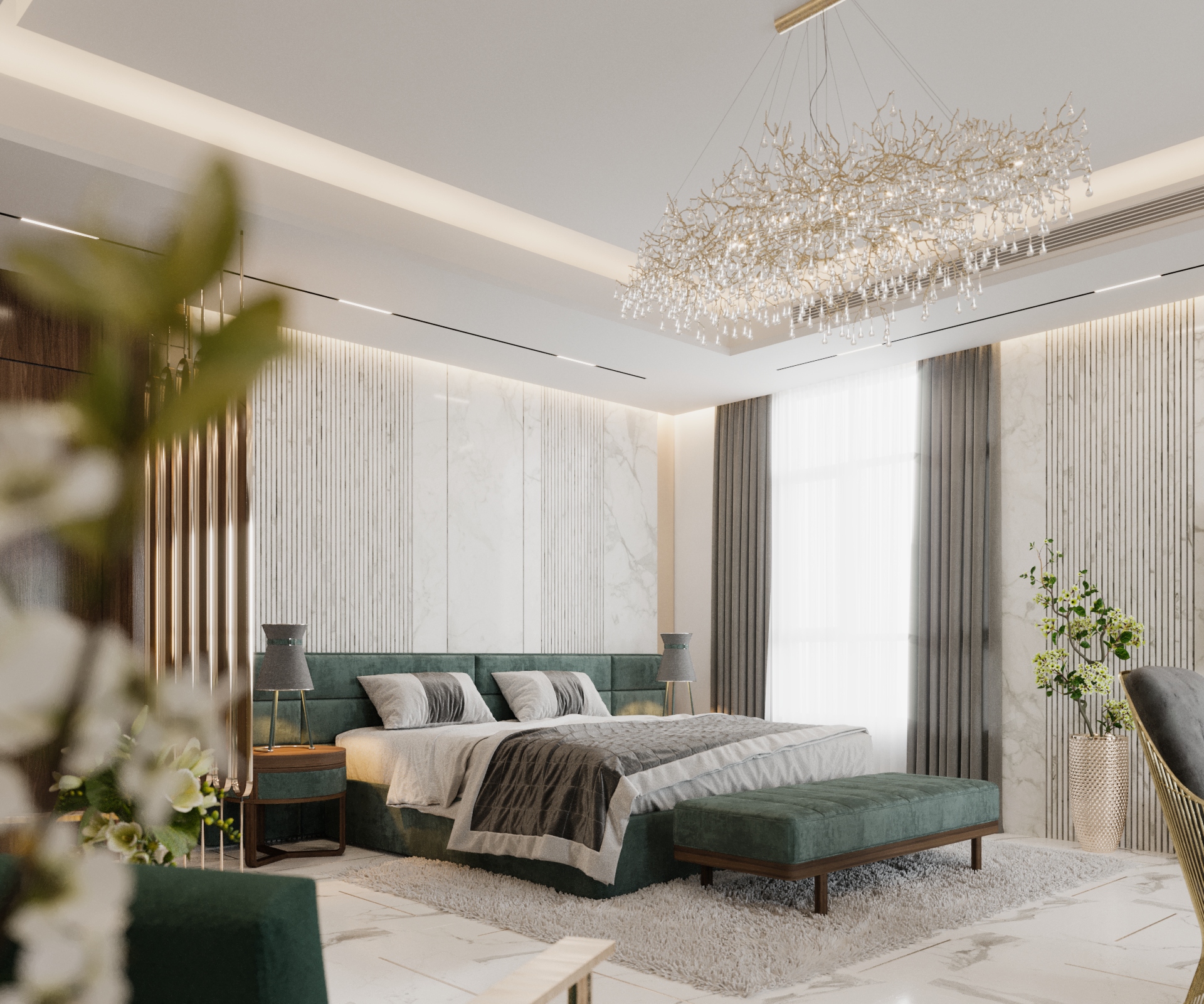 HHAY 主卧室设计丨阿曼-0