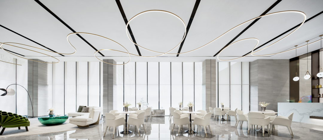 炫彩玻璃+米灰色调，流动的空间灵魂 | 元禾大千-32