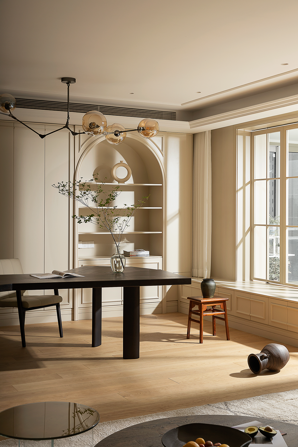 300㎡现代法式大平层设计丨中国上海丨上海示觉室内设计事务所-32