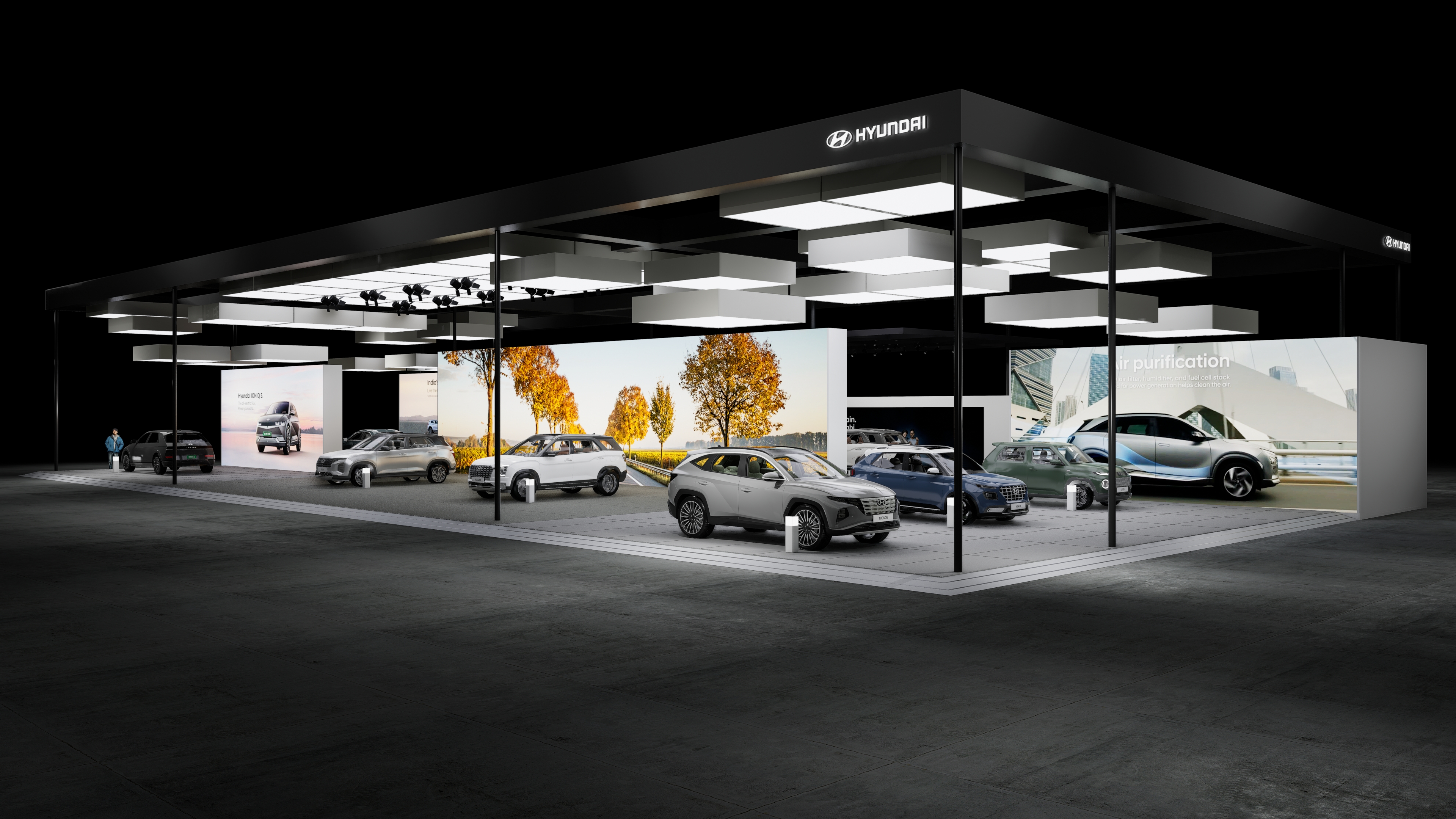 汽车展厅丨Hyundai Booth Design_Koinde-2