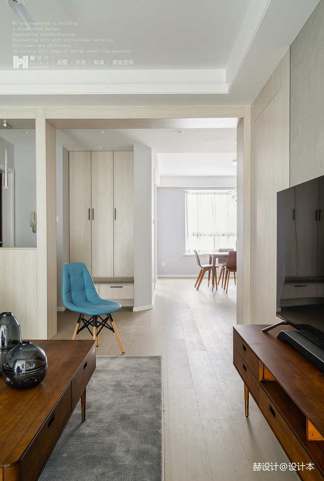 30万元二居110平米装修案例·效果图  拾光丨简洁实用的浅调北欧风！-15